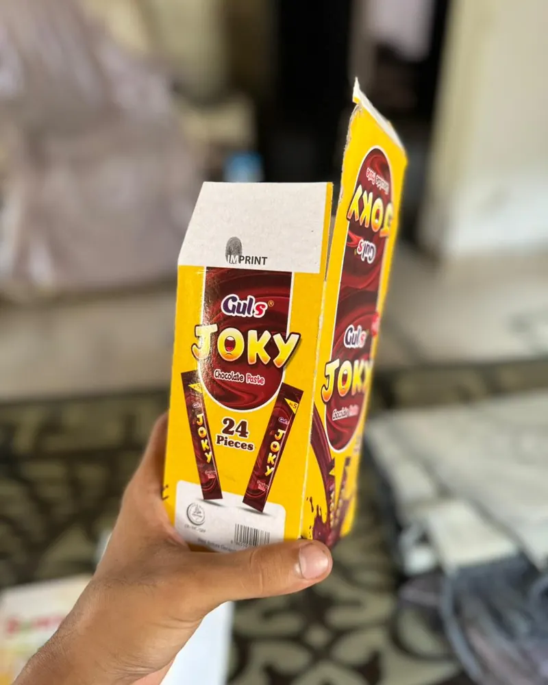 Branded printed sleeve packaging produced for a Karachi FMCG client